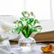3.7" Crystal Four-Leaf Clover Figurine – Collectible Ornament for St. Patrick’s Day, Thanksgiving & Christmas